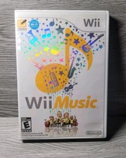 Wii Music (Nintendo Wii, 2008) GAME COMPLETE w/MANUAL CIB 