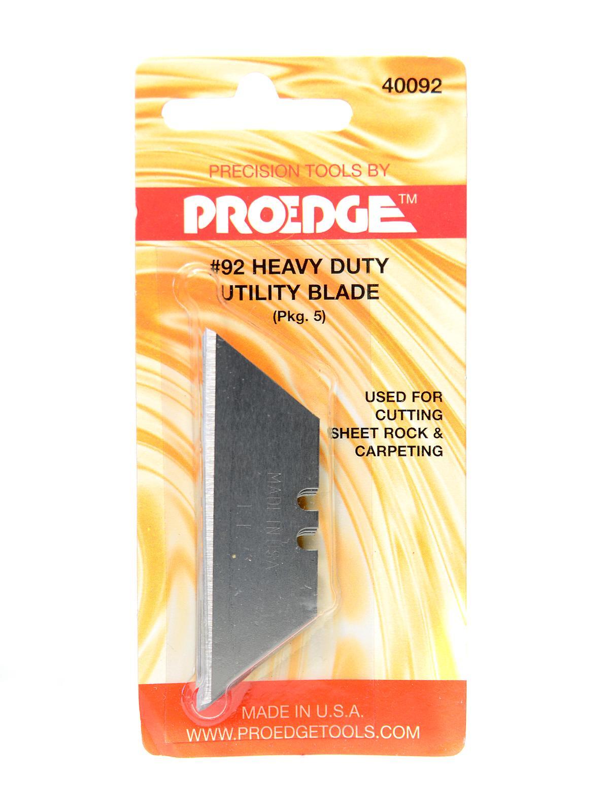 Excel Retractable Utility Knife - refill blades pack of 6