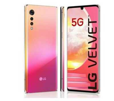 LG Velvet 5G G9 LM-G900UM LM-G900TM 128GB+6GB Unlocked