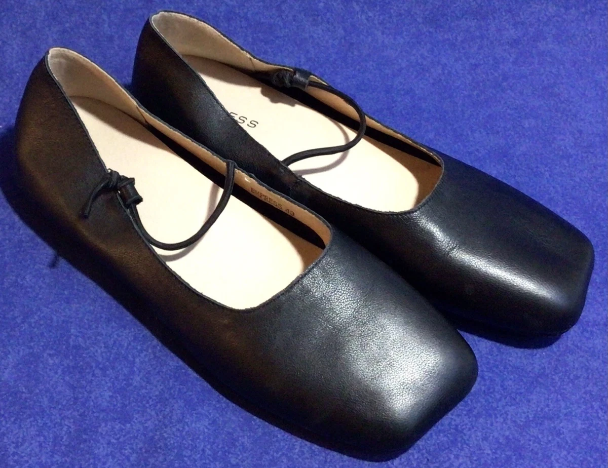 NEW Empress Square Toe Ballet Flats Women s Sz EU 43 US 12