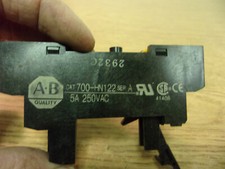 Allen-Bradley 700-HN122 Series A 5A 250VAC Relay Socket