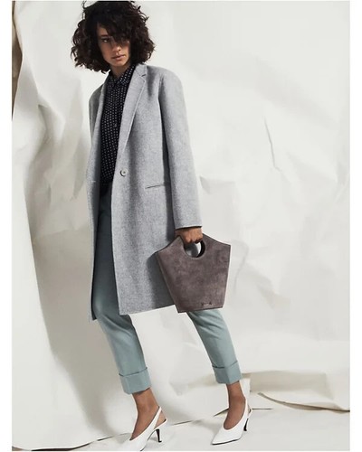 Elizabeth & James Market 2-Wege Leder Wildleder Bucket Tote Handtasche Handtasche NEU $ 445 - Bild 6 von 24