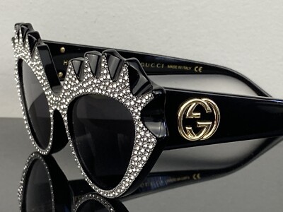 GUCCI Cat-eye frame sunglasses with crystals GG0781S BRAND NEW! s-l400.jpg main image 3