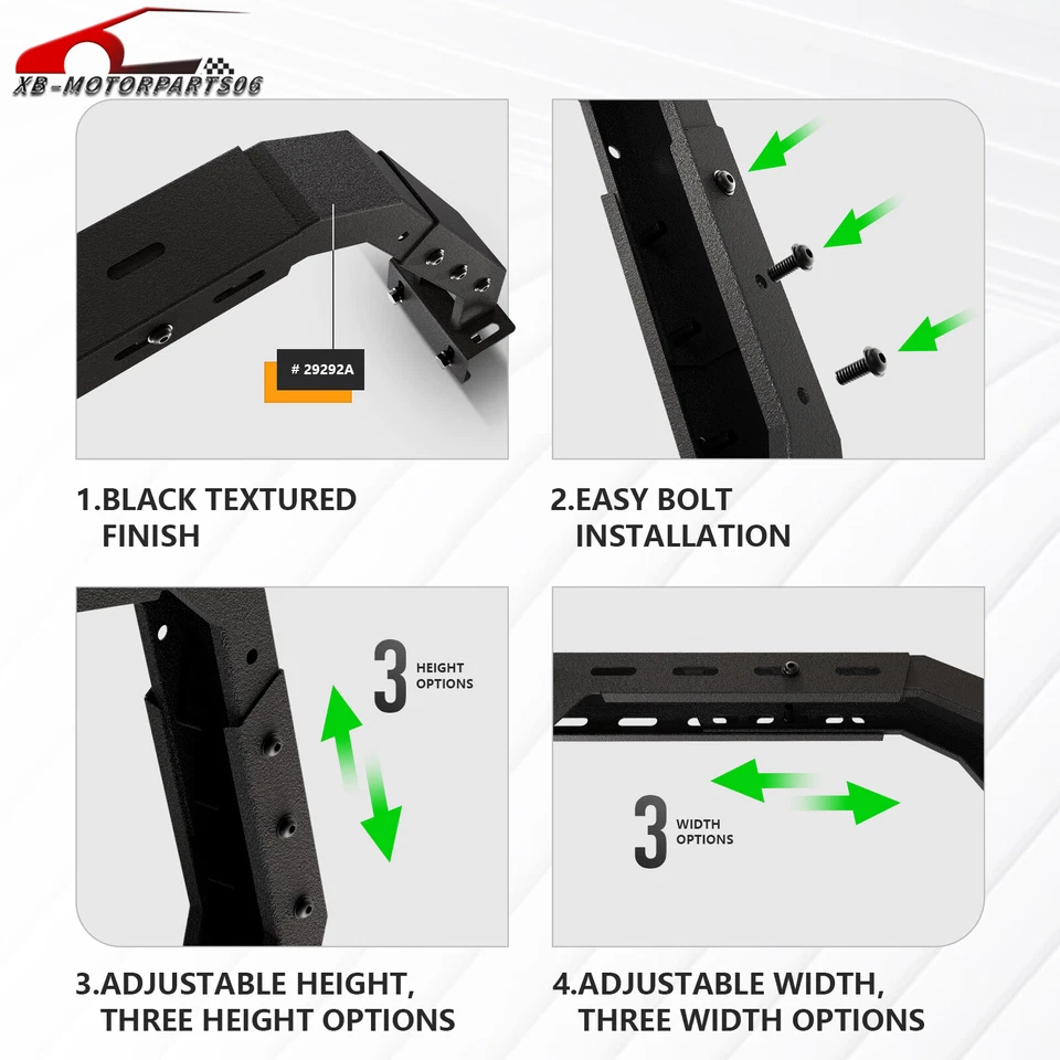 1000LBS Full-Size Overland Bed Racks For F-150/Tundra/Frontier/Titan/Tacoma - Image 4 of 4