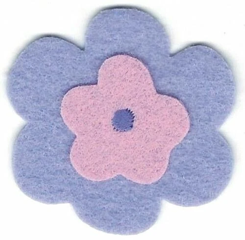 Patch e toppe ricamato per l'hobby del cucito, tema fiori e piante