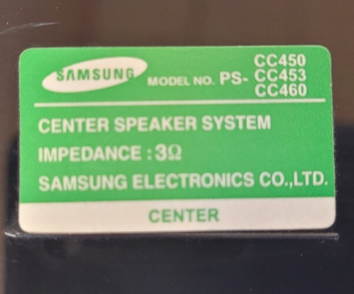Samsung HT-C460 Home Theater Speaker System & DVD Player Black Tested & Working - Picture 16 of 22