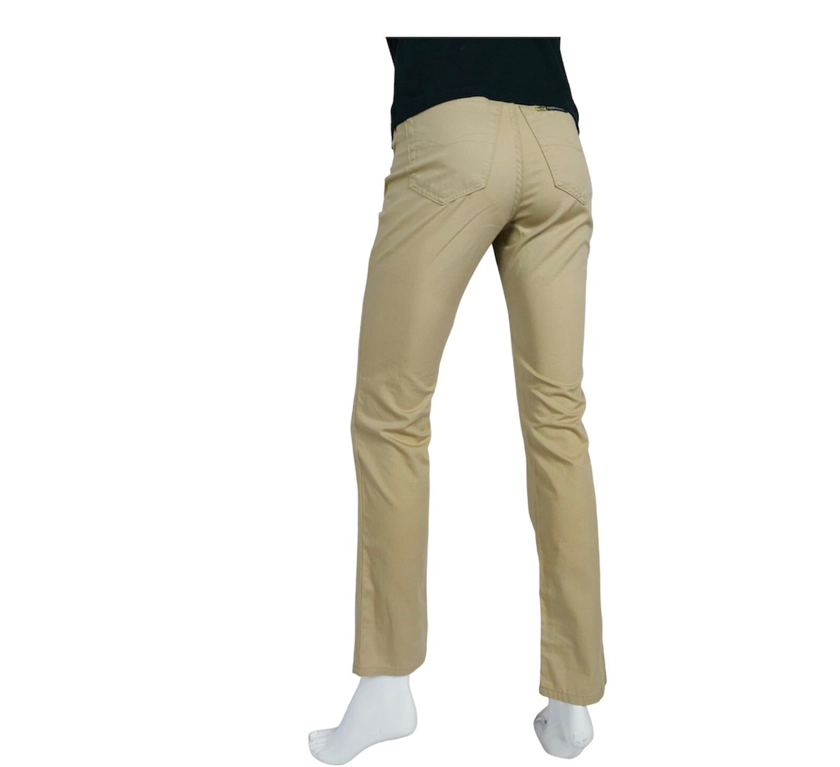 Pantaloni donna ragazza beige taglio jeans Pacific Trail made in