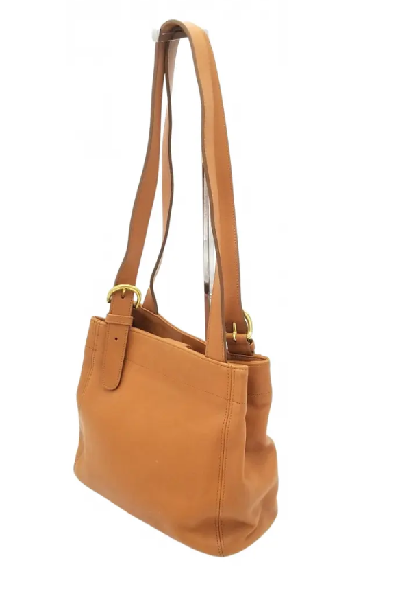 お値下げ中　美品　COACHトートバッグ y2k handbag vintage Coach MEDIUM Vintage Y2K Soho F11517 Beige Signature C Canvas