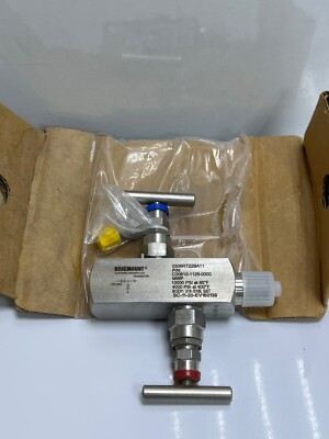 #ad #ad ROSEMOUNT 0306RT22BA11 PRESSURE MANIFOLD $410.00