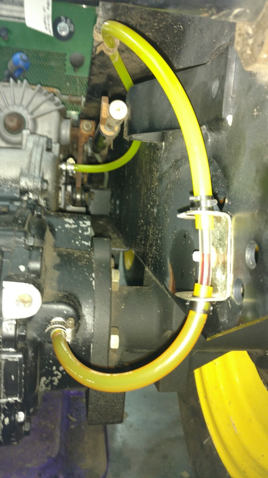 JOHN DEERE 316/318/330/322/332/420/430 HYDRAULIC REAR SIGHT TUBE AND