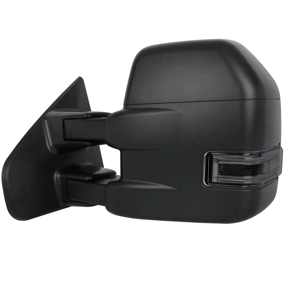 Power Heated Tow Mirrors For 2004-2014 Ford F150 F-150 Puddle Light Turn Signal - Image 4 of 4