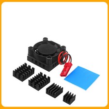 Cooling Fan Active Heat Dissipation Aluminum Thermal Pads for Orange Pi 5 Plus