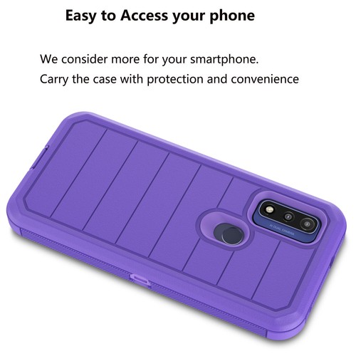 For Moto G Pure/G Power/G Stylus/G 5G 2023 Case Cover Fits Otterbox + Belt Clip - Picture 54 of 77