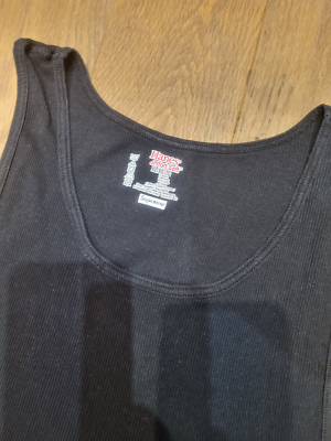 Supreme Hanes Women's Comfort Soft Black Vest Tank Top XL | eBay UK