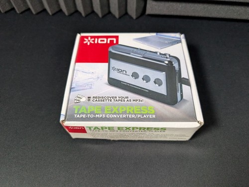 ION Tape Express Tape To MP3 Converter Player Cassette Conversion System.