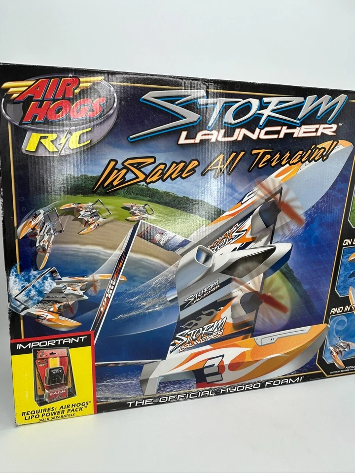 New Spin Master Air Hogs R/C Storm Launcher Insane All Terain Vehicles Toy - Image 2 of 4