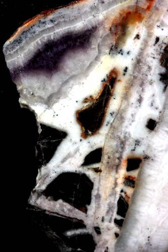 K-05 ~ 2.5oz Chevron Amethyst Lace Jasper/Agate ~ Chihuahua, Mexico - Picture 15 of 15