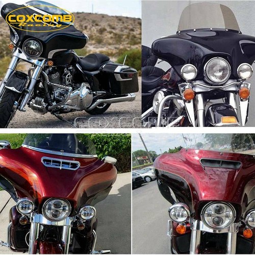 Batwing Fairing Bottom Skirt For Harley Electra Glide Street Glide Ultra Limited - Picture 11 of 14