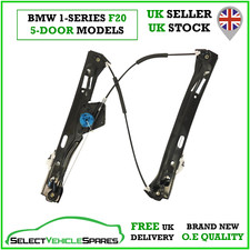 NEW BMW 1-SERIES F20 5-DOOR DRIVERS SIDE FRONT RIGHT WINDOW REGULATOR 2012-2019
