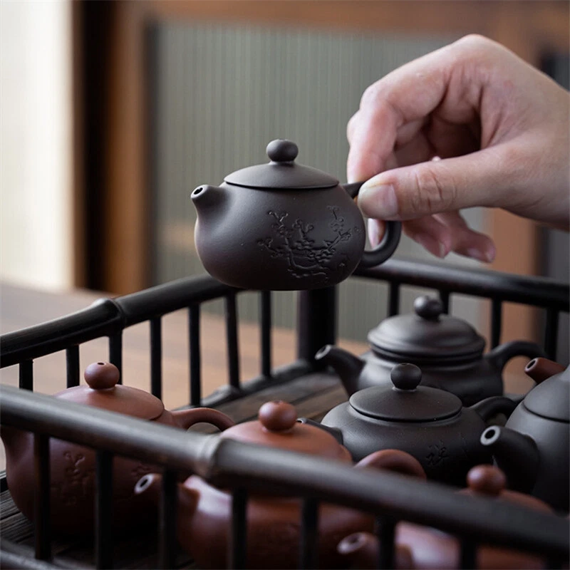 Mini Tea Pot Yixing Zisha Clay Tea Pet Home Decoration On Tea Tray Pot Tea Plays - Image 3 of 4