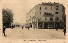 ASTI CITTÀ - Stazione Ferroviaria e Palazzo Bosia - VG - V039