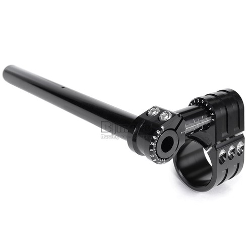 43mm CNC Risers Adjustable Clip-On Handlebar For BMW R NINE T Pure 2014-2022 - Foto 3 di 12