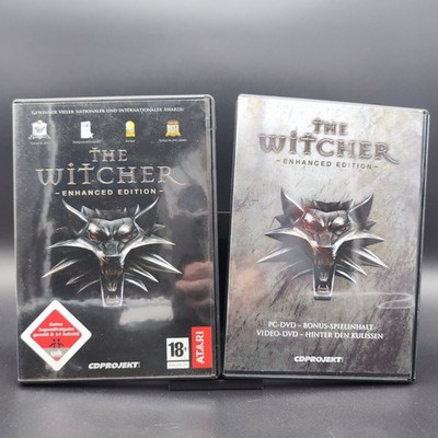 The Witcher Enhanced Edition mit Karte, Bonus Spielinhalt,DVD Video hinter den K