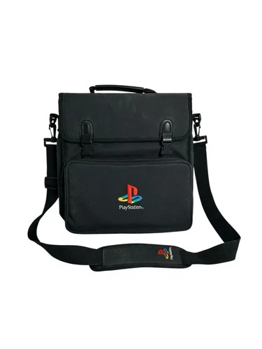 vintage Sony Official PlayStation Console Carry Bag Embroidered Classic Logo