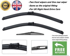 Limpiaparabrisas delantero y trasero 26"16"11" para Citroen C3 2016-2024