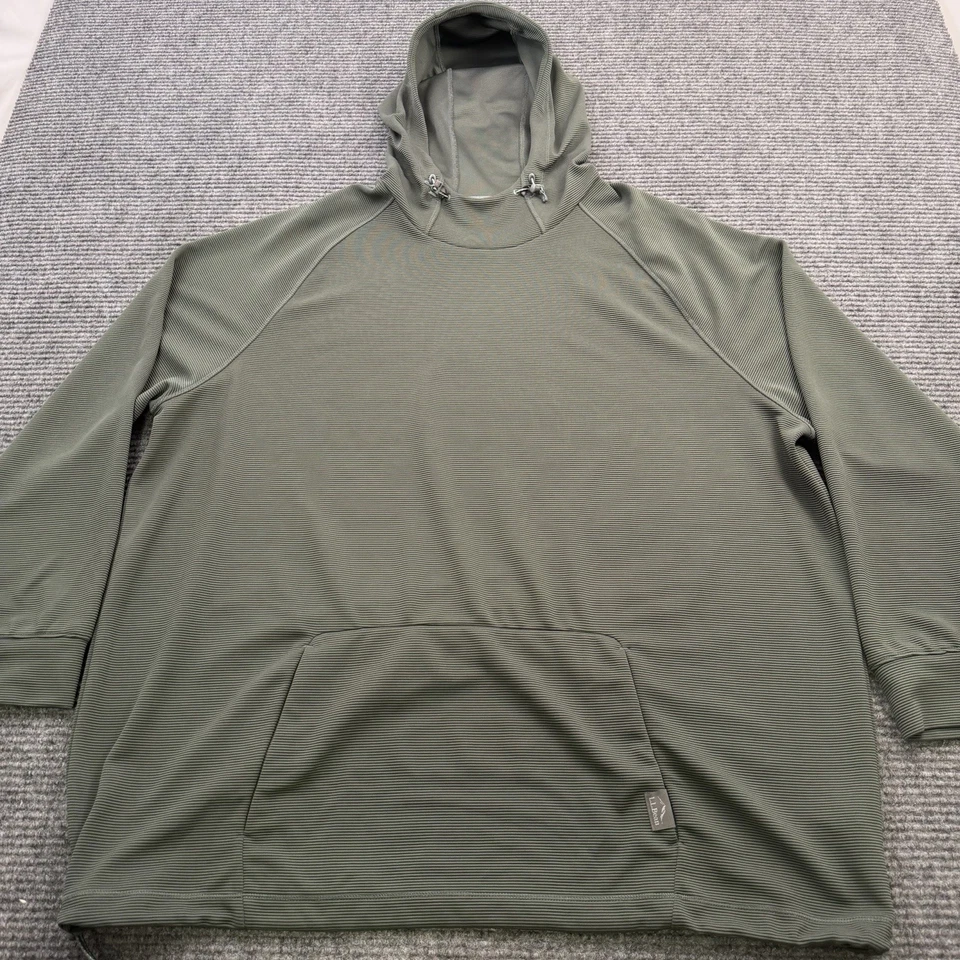 LL BEAN Hombre Venture Elastizado Otomano Hombre Talla 2XLT Acanalado Sudadera con Capucha Ajustable Foto 2 de 4
