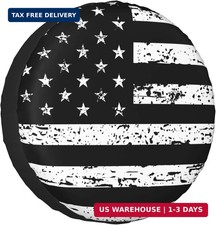 15" Spare Tire Cover Wheel Covers for RV Camper Travel Boats Trailers Waterproof