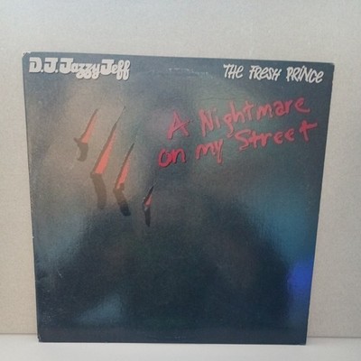 D.J. Jazzy Jeff & The Fresh Prince-A Nightmare on my Street 12 inch Maxi LP-1988