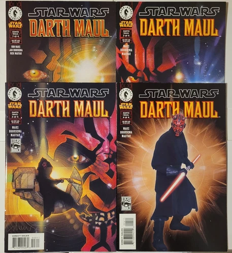 STAR WARS DARTH MAUL  1 2 3 4 Full Set Dark Horse Comics 2000 Cb20