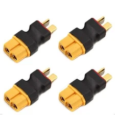 Share Goo 4PCS XT60 Female to Male T Plug Connector Adapter for RC Car Boat D...