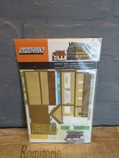 Superquick A6 Stellwerk, Kohle Büro & Hütten Eisenbahn Spurweite OO gestanzte Karte Kit