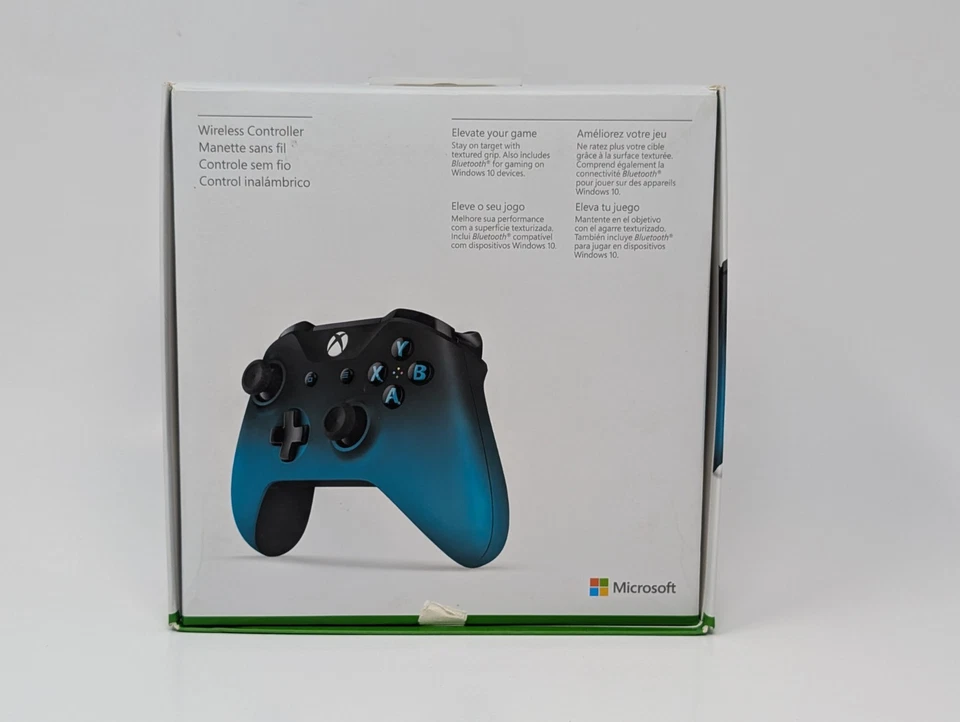 Microsoft Xbox One S Wireless Controller Ocean Shadow Special Edition - CIB - Image 2 of 4