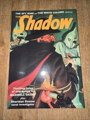 The Shadow #82 Spy Ring & The White Column | Sanctum Books FP 2014 Pulp New