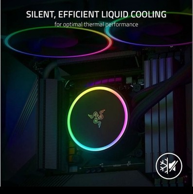 Razer Hanbo Chroma RGB AIO Liquid Cooler 240MM (ARGB Pump Cap)