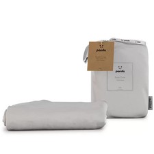 Image of Duvet Cover Kids Bamboo 100% Hypoallergenic Panda 120x150cm Grey Luxury