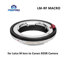 PEIPRO LM-RF MACRO Lens Adapter for Leica M Lens to Canon EOSR Camera
