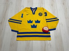 Mats Sundin Team Sweden Nike Ice Hockey Jersey Size 52