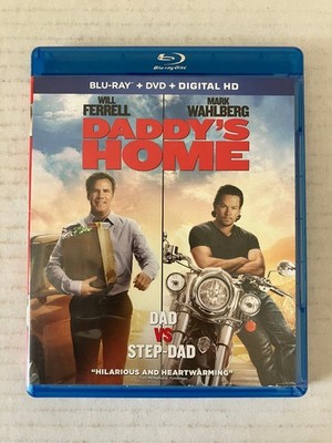 Daddy's Home Blu-ray DVD 2015 Will Ferrell Mark Wahlberg Combo Pack