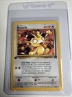 Meowth 1st edition Team Rocket 62/82 WOTC vintage Pokemon