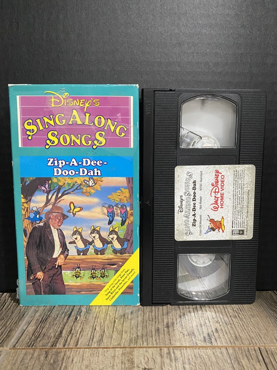 Disney Sing Along Songs VHS Lot of 8 Tapes - Tested Working | eBay