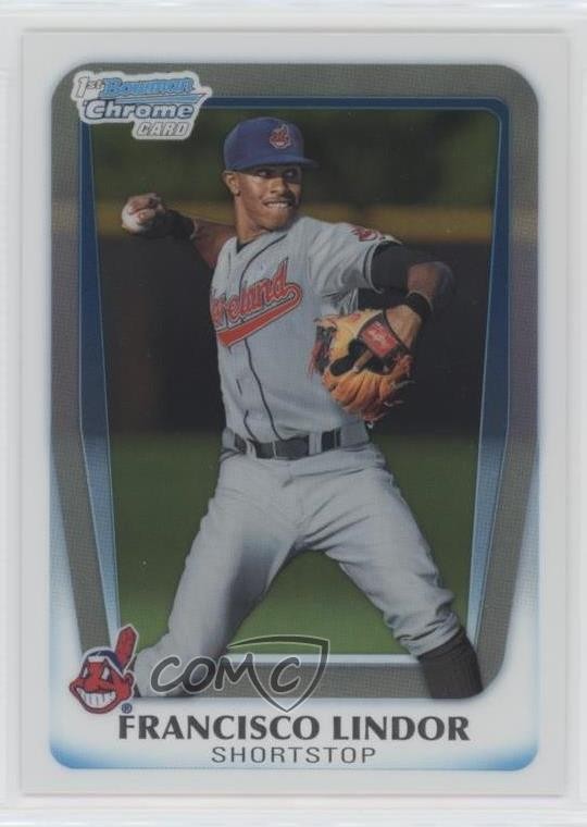 2011 Bowman Draft Chrome Prospects Francisco Lindor #BDPP53 3kw