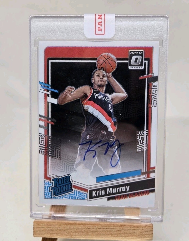 Kris Murray Auto 2023-24 Panini Donruss Optic - Rated Rookie Signatures #275