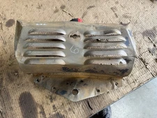 Early 1935 Ford LOWER INSIDE GRILLE PAN / APRON Original Air Baffle