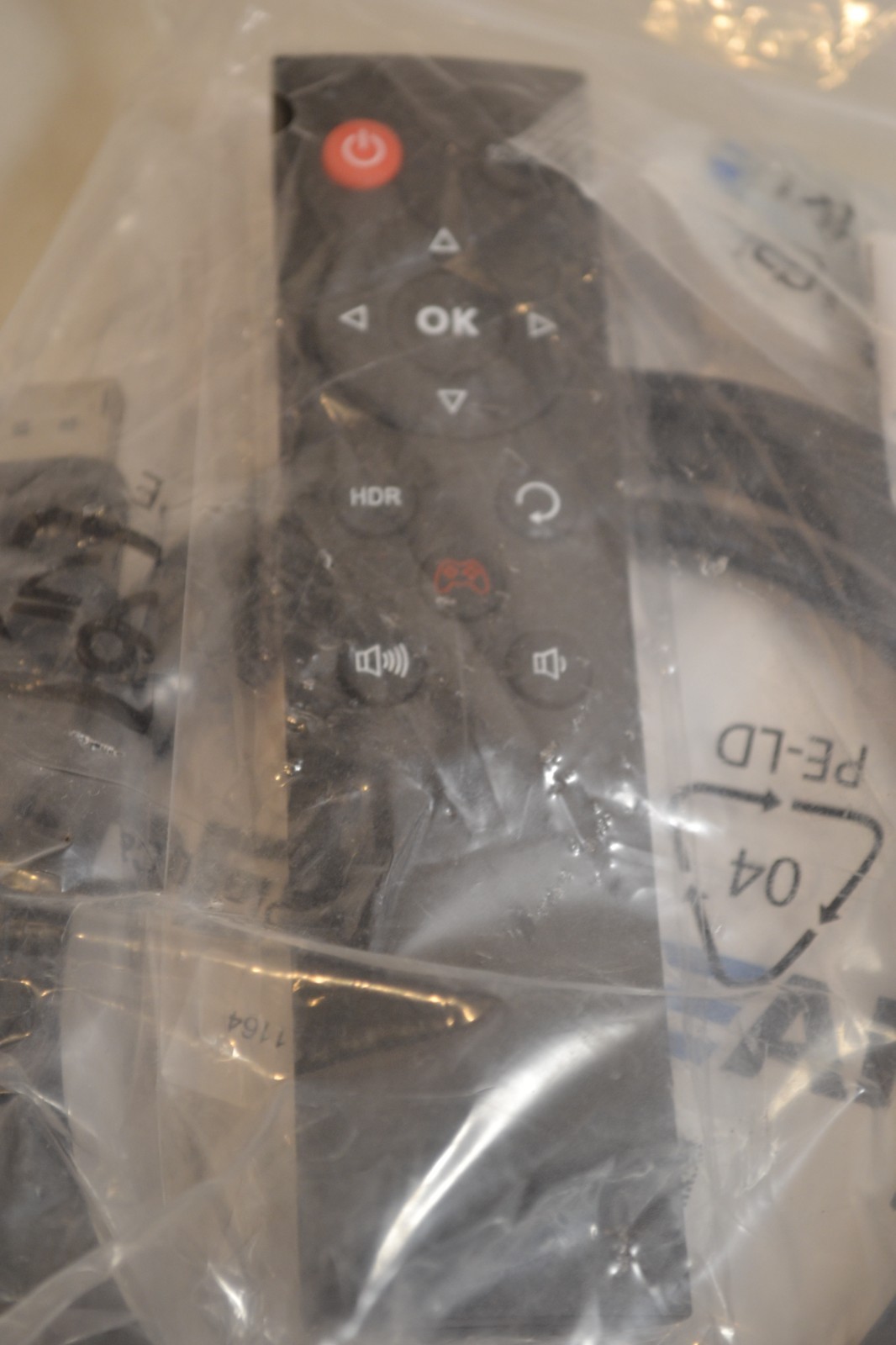 GENUINE Decogear HDMI Cable, Manual & Remote Control for Curved Gaming Monitor