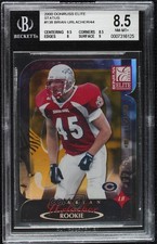 2000 Donruss Elite Rookie Status Die-Cut 9/44 Brian Urlacher BGS 8.5 HOF 00em