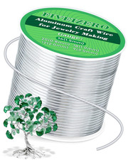 14 Gauge Aluminum Craft Wire 164ft,Armature Wire for Sculpting, Bendable Metal W